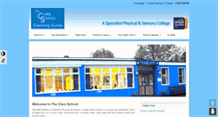 Desktop Screenshot of clareschool.co.uk